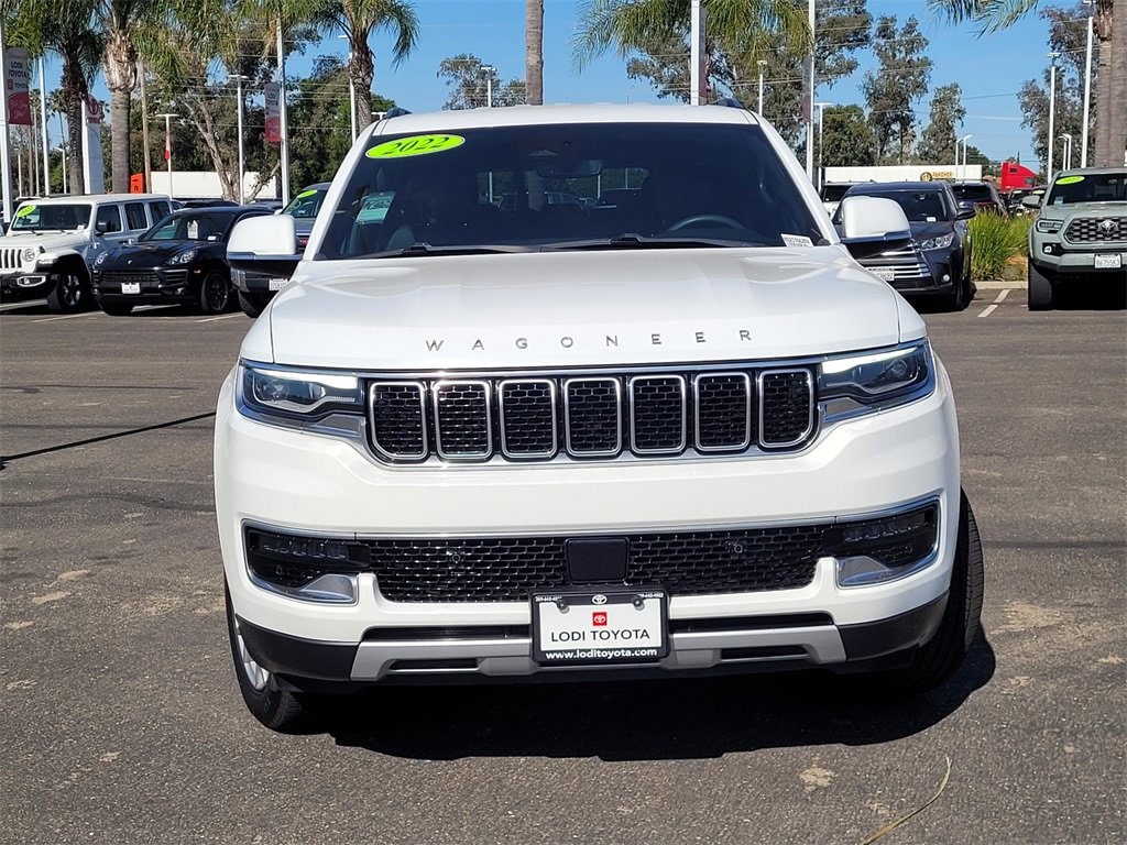 Used 2022 Jeep Wagoneer Series II with VIN 1C4SJUBT0NS217662 for sale in Lodi, CA