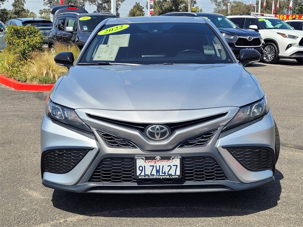 Used 2022 Toyota Camry SE with VIN 4T1T11AK7NU681026 for sale in Lodi, CA