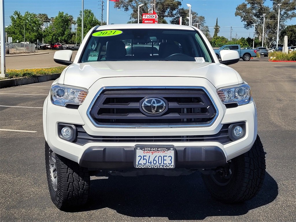 Used 2021 Toyota Tacoma SR5 with VIN 3TMAZ5CN4MM140862 for sale in Lodi, CA