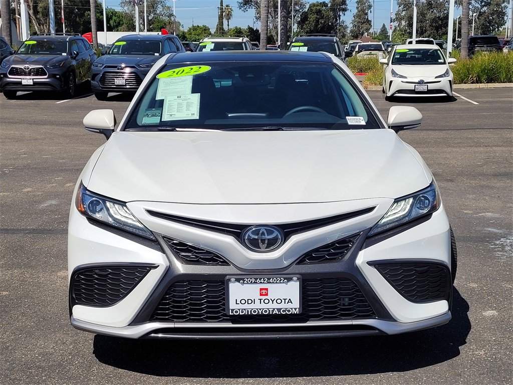 Used 2022 Toyota Camry XSE with VIN 4T1K61AK2NU028083 for sale in Lodi, CA