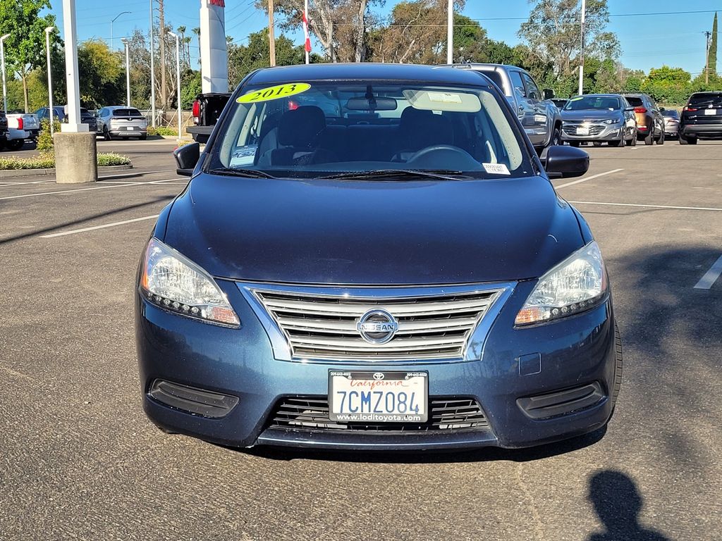 Used 2013 Nissan Sentra SV with VIN 1N4AB7AP7DN908348 for sale in Lodi, CA