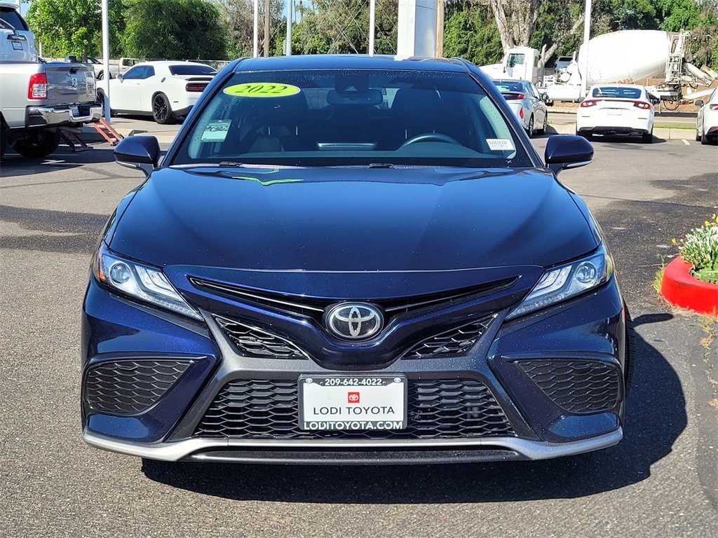 Used 2022 Toyota Camry XSE with VIN 4T1K61AK8NU061539 for sale in Lodi, CA