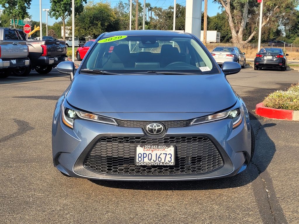 Used 2020 Toyota Corolla LE with VIN 5YFEPRAE9LP115772 for sale in Lodi, CA