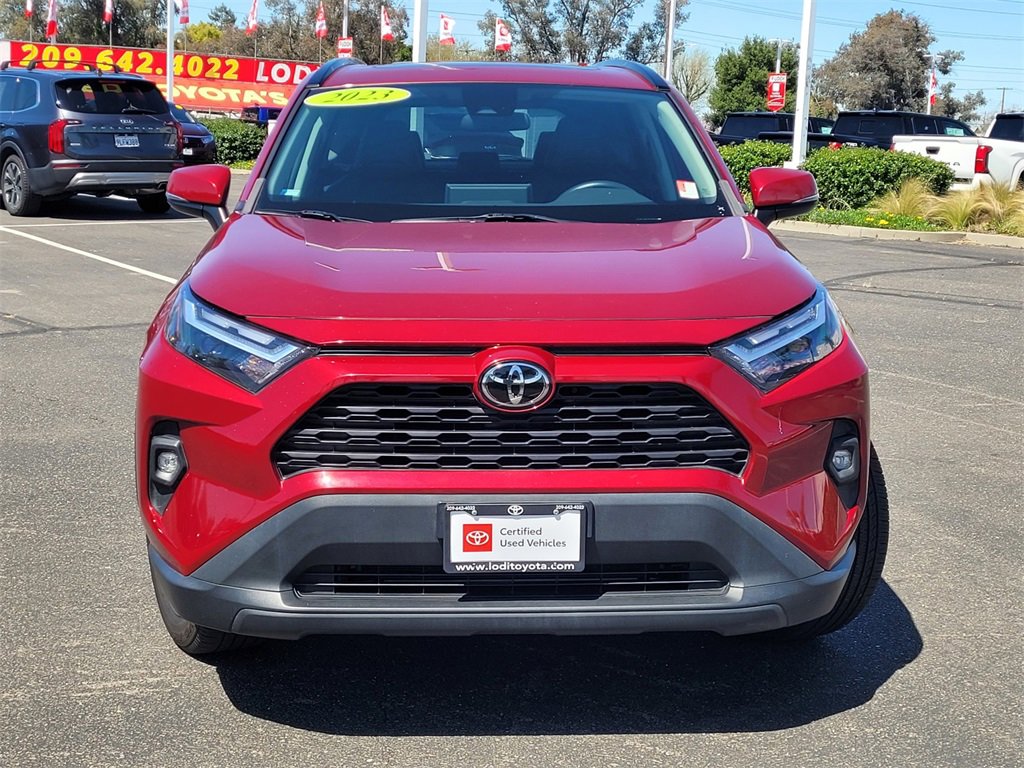 Certified 2023 Toyota RAV4 XLE Premium with VIN 2T3A1RFV2PW370087 for sale in Lodi, CA