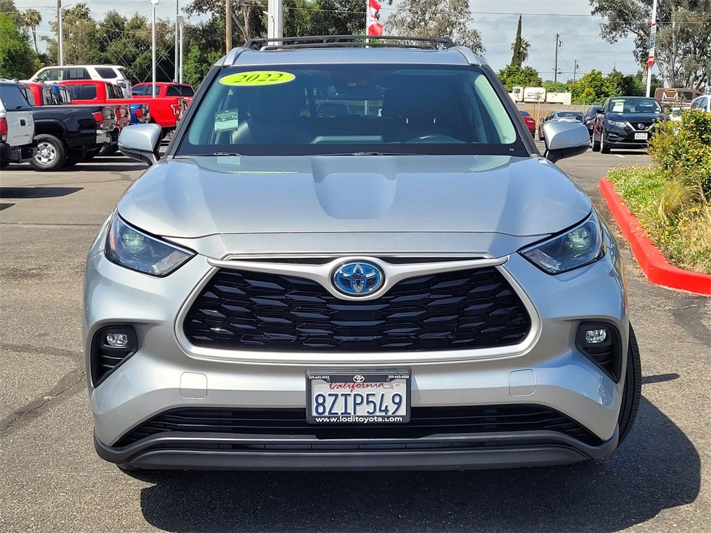 Certified 2022 Toyota Highlander XLE with VIN 5TDGARAH5NS511390 for sale in Lodi, CA