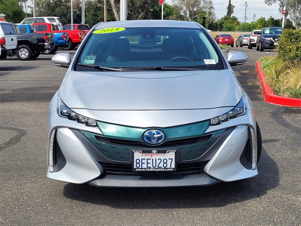 Used 2018 Toyota Prius Prime Premium with VIN JTDKARFP6J3077535 for sale in Lodi, CA