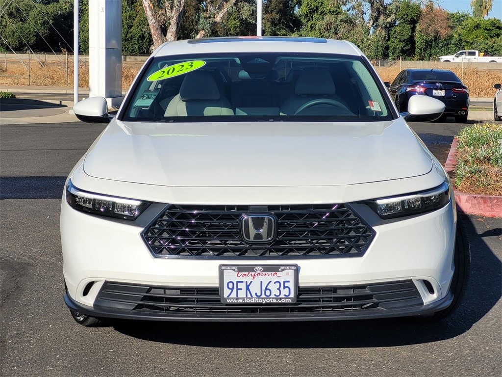 Used 2023 Honda Accord EX with VIN 1HGCY1F34PA015569 for sale in Lodi, CA