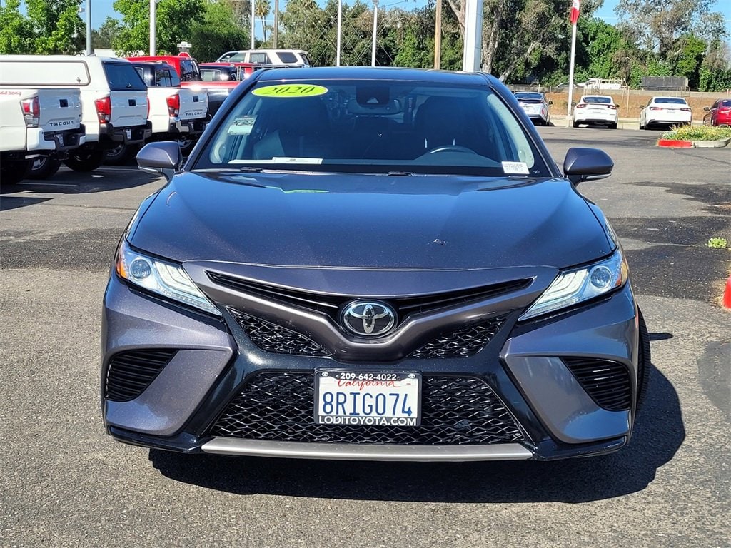 Used 2020 Toyota Camry XSE with VIN 4T1K61AK0LU303561 for sale in Lodi, CA