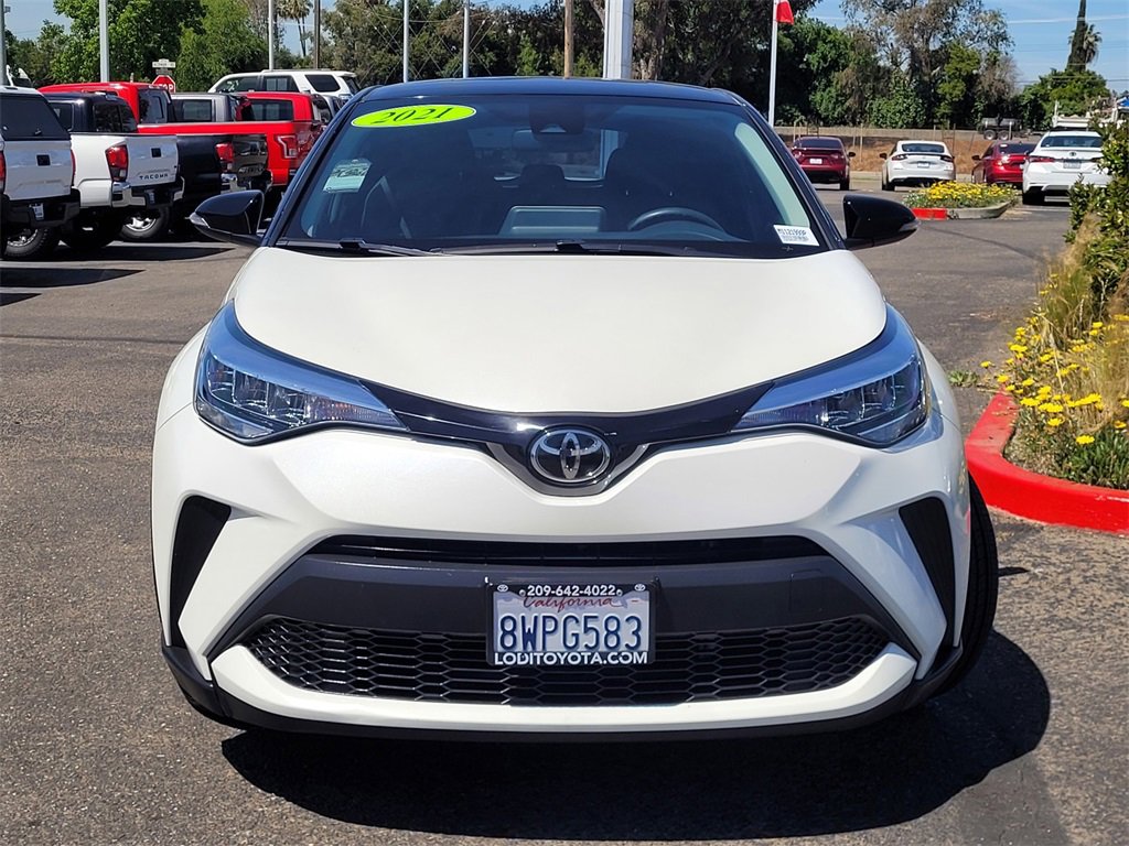 Used 2021 Toyota C-HR LE with VIN JTNKHMBX6M1121999 for sale in Lodi, CA