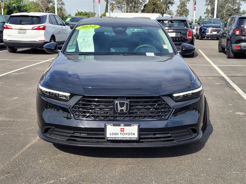 Used 2024 Honda Accord LX with VIN 1HGCY1F23RA085042 for sale in Lodi, CA