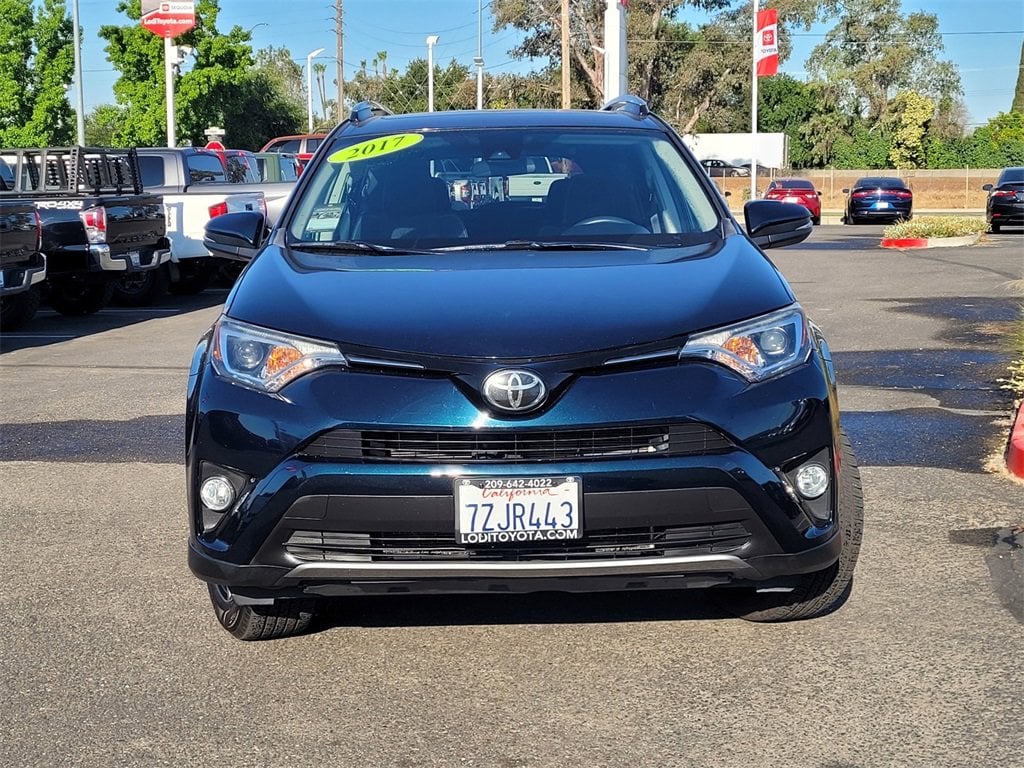 Used 2017 Toyota RAV4 XLE with VIN 2T3RFREV7HW677214 for sale in Lodi, CA