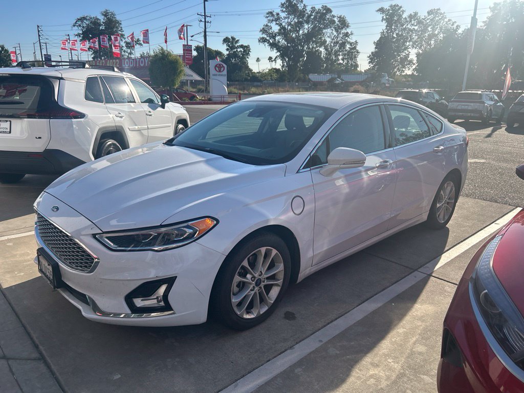 Used 2019 Ford Fusion Energi Titanium with VIN 3FA6P0SU5KR276625 for sale in Lodi, CA