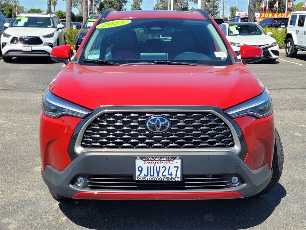 Used 2023 Toyota Corolla Cross XLE with VIN 7MUDAAAG0PV066139 for sale in Lodi, CA