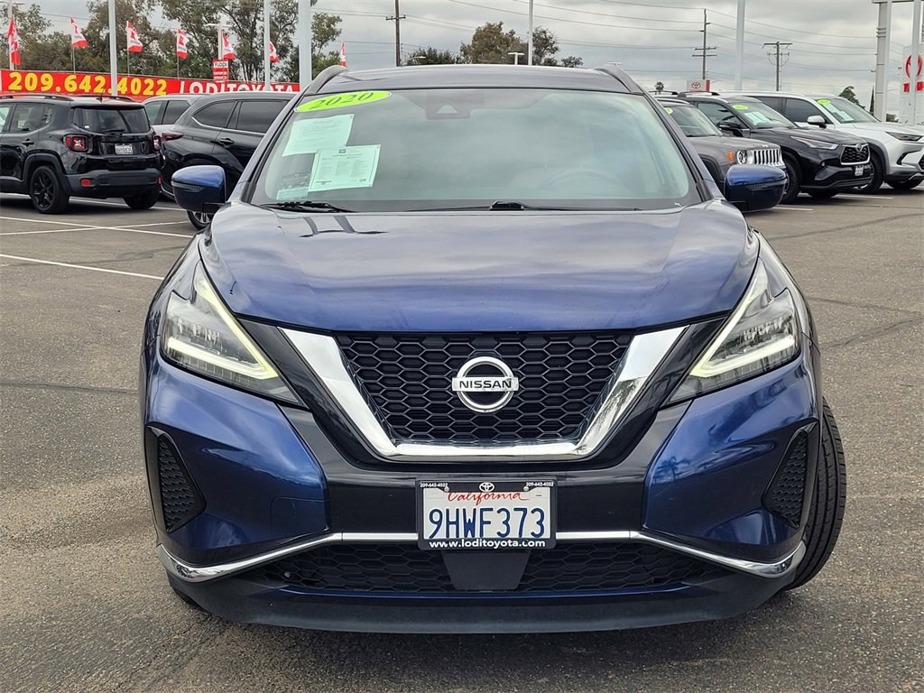 Used 2020 Nissan Murano SV with VIN 5N1AZ2BJ5LN169719 for sale in Lodi, CA