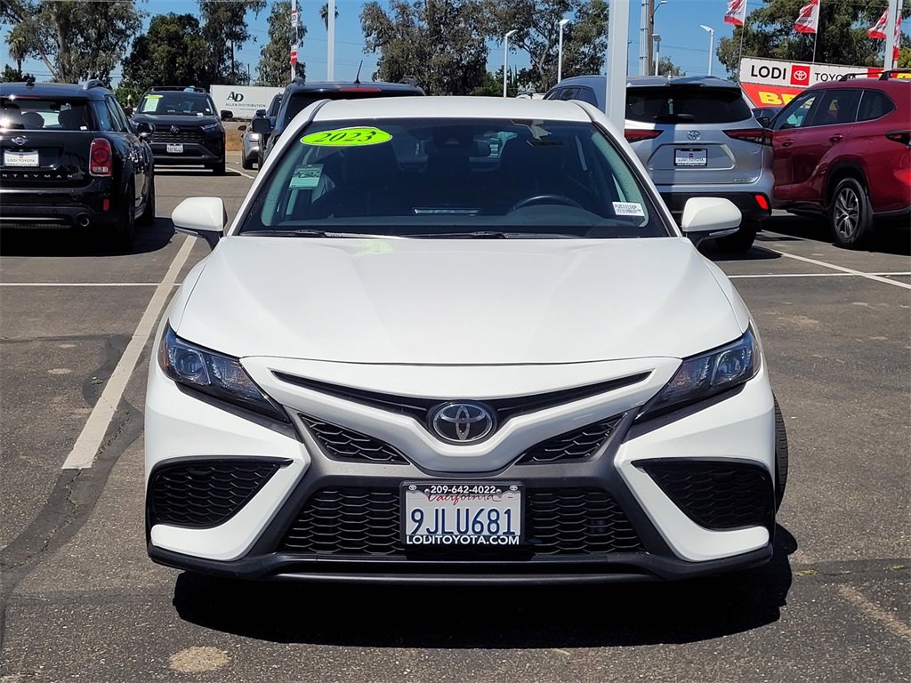 Used 2023 Toyota Camry SE with VIN 4T1G11AK8PU833156 for sale in Lodi, CA