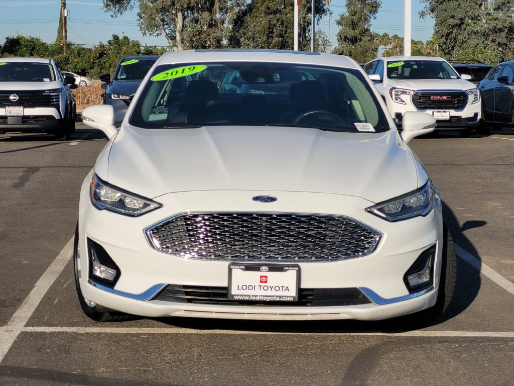 Used 2019 Ford Fusion Energi Titanium with VIN 3FA6P0SU5KR276625 for sale in Lodi, CA