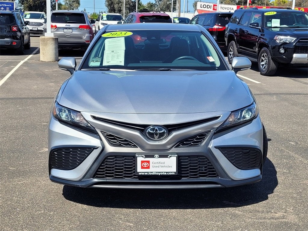 Certified 2023 Toyota Camry SE with VIN 4T1G11AK5PU798673 for sale in Lodi, CA