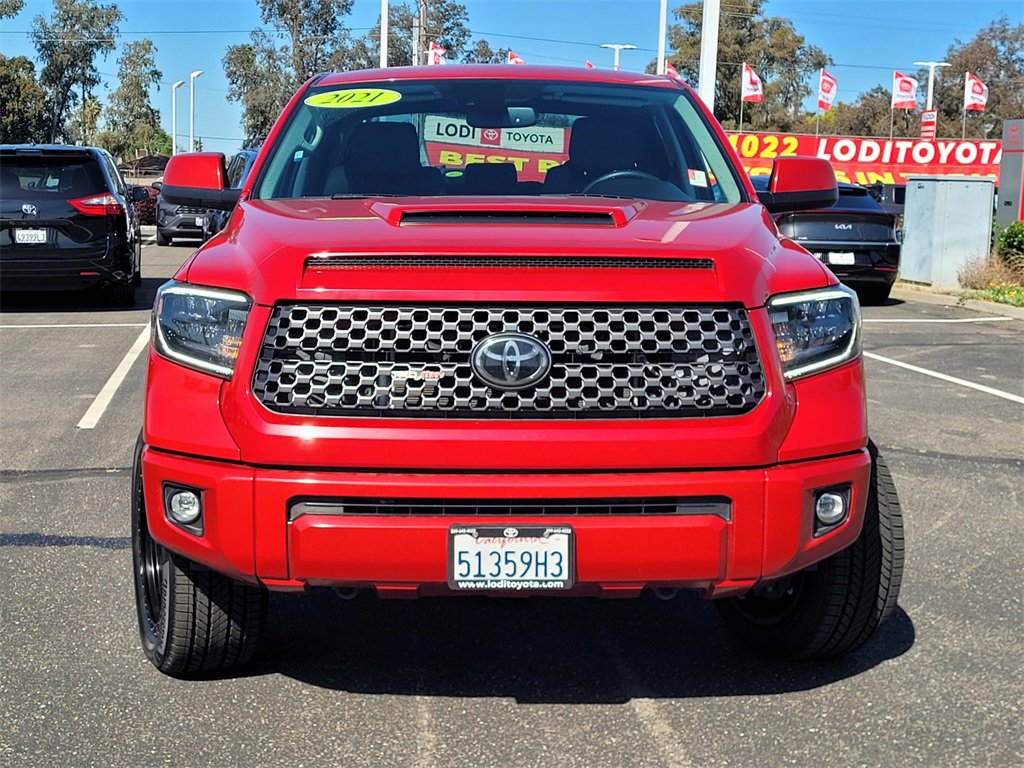 Used 2021 Toyota Tundra SR5 with VIN 5TFEY5F1XMX277926 for sale in Lodi, CA
