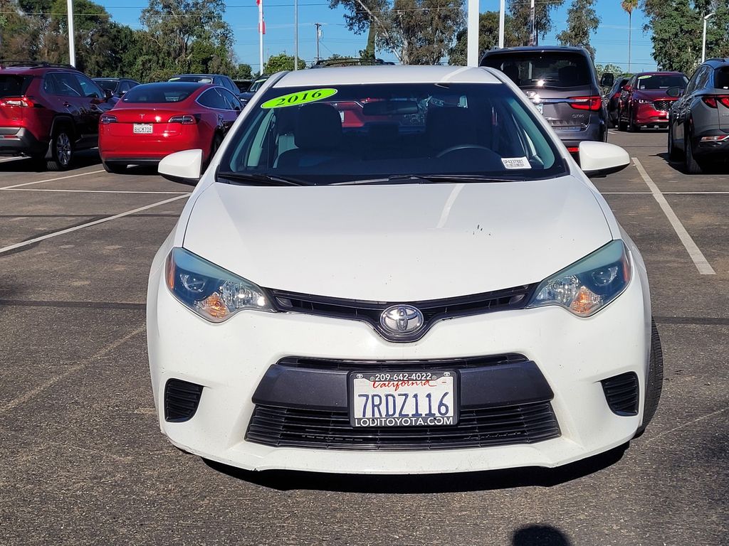 Used 2016 Toyota Corolla LE with VIN 5YFBURHE9GP423788 for sale in Lodi, CA