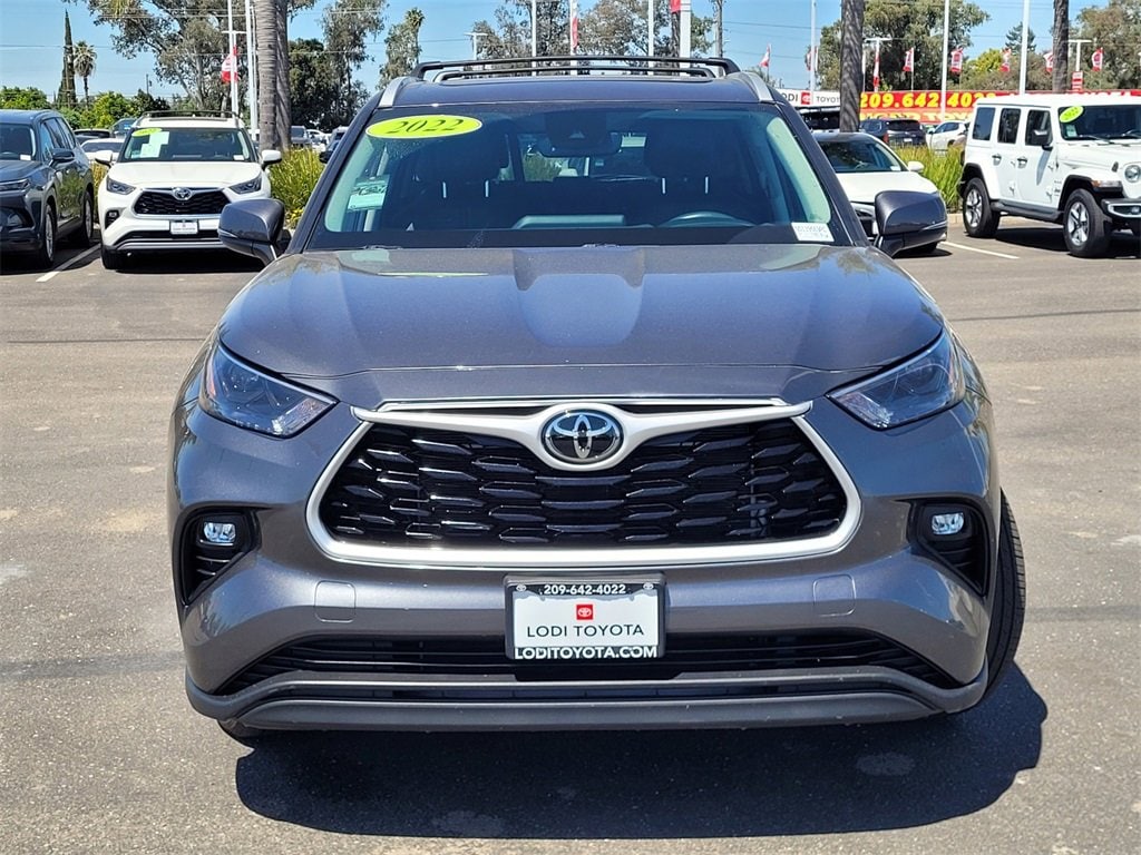 Certified 2022 Toyota Highlander XLE with VIN 5TDHZRAH6NS139569 for sale in Lodi, CA