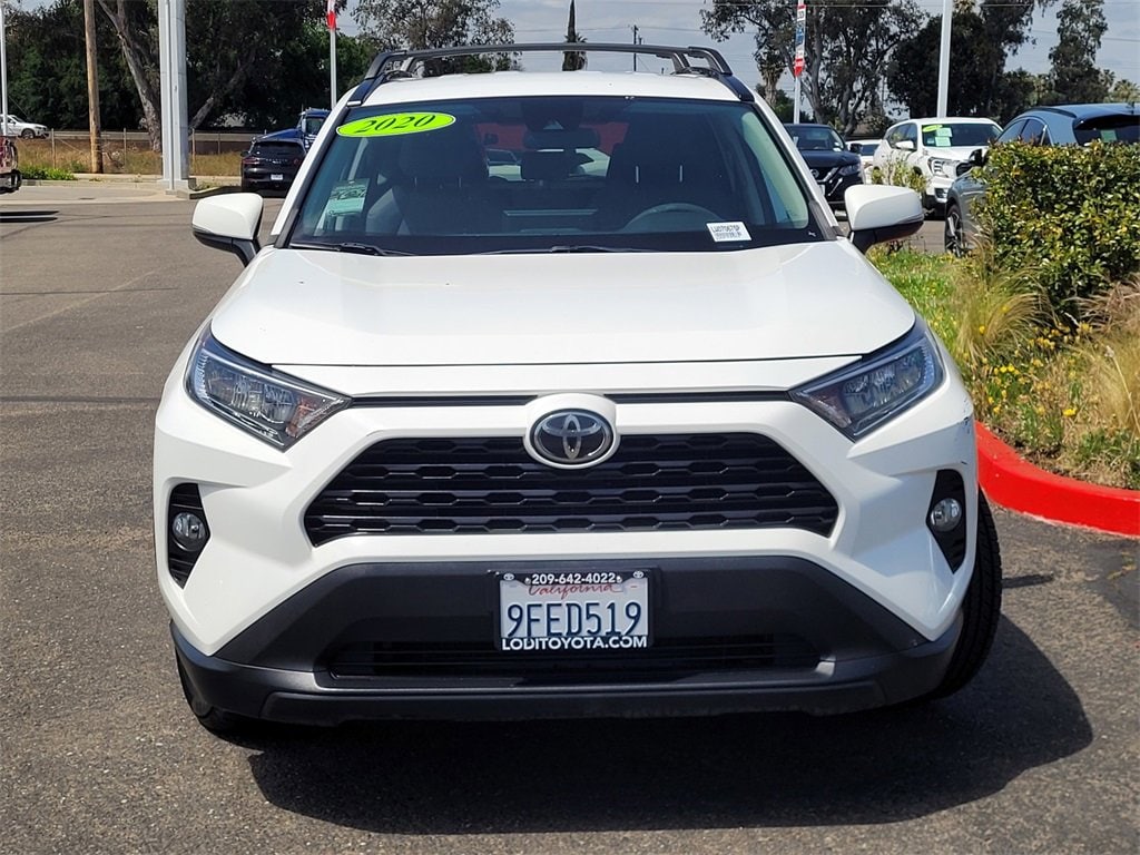 Used 2020 Toyota RAV4 XLE with VIN 2T3W1RFV9LW070675 for sale in Lodi, CA