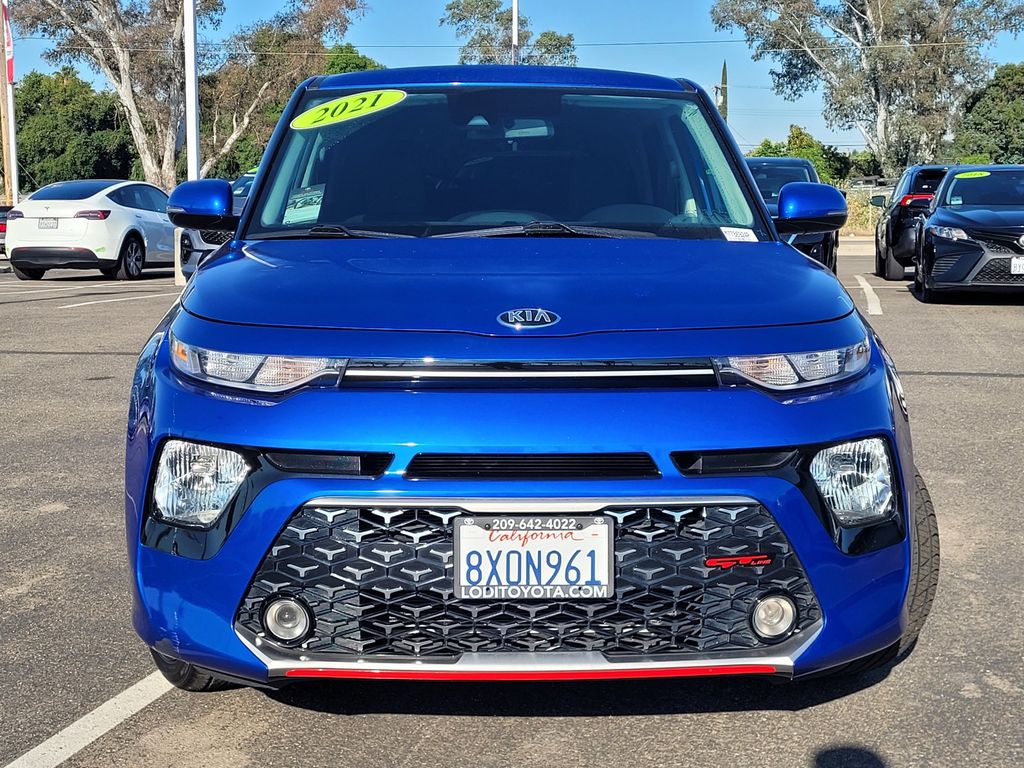Used 2021 Kia Soul GT-Line with VIN KNDJ63AU6M7786924 for sale in Lodi, CA