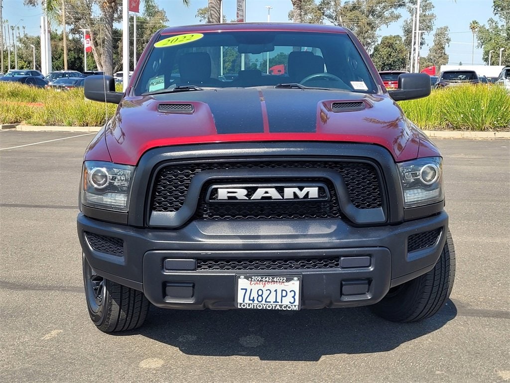 Used 2022 RAM Ram 1500 Classic Warlock with VIN 1C6RR7GG7NS191105 for sale in Lodi, CA