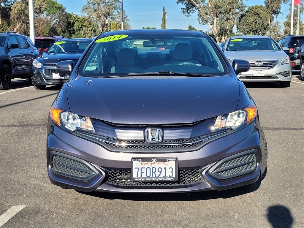 Used 2014 Honda Civic EX with VIN 2HGFG3B88EH519781 for sale in Lodi, CA