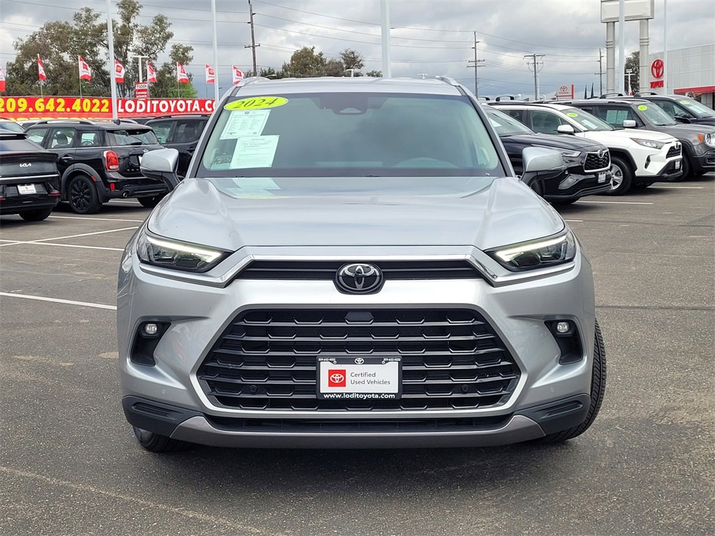 Certified 2024 Toyota Grand Highlander Limited with VIN 5TDAAAA5XRS001166 for sale in Lodi, CA
