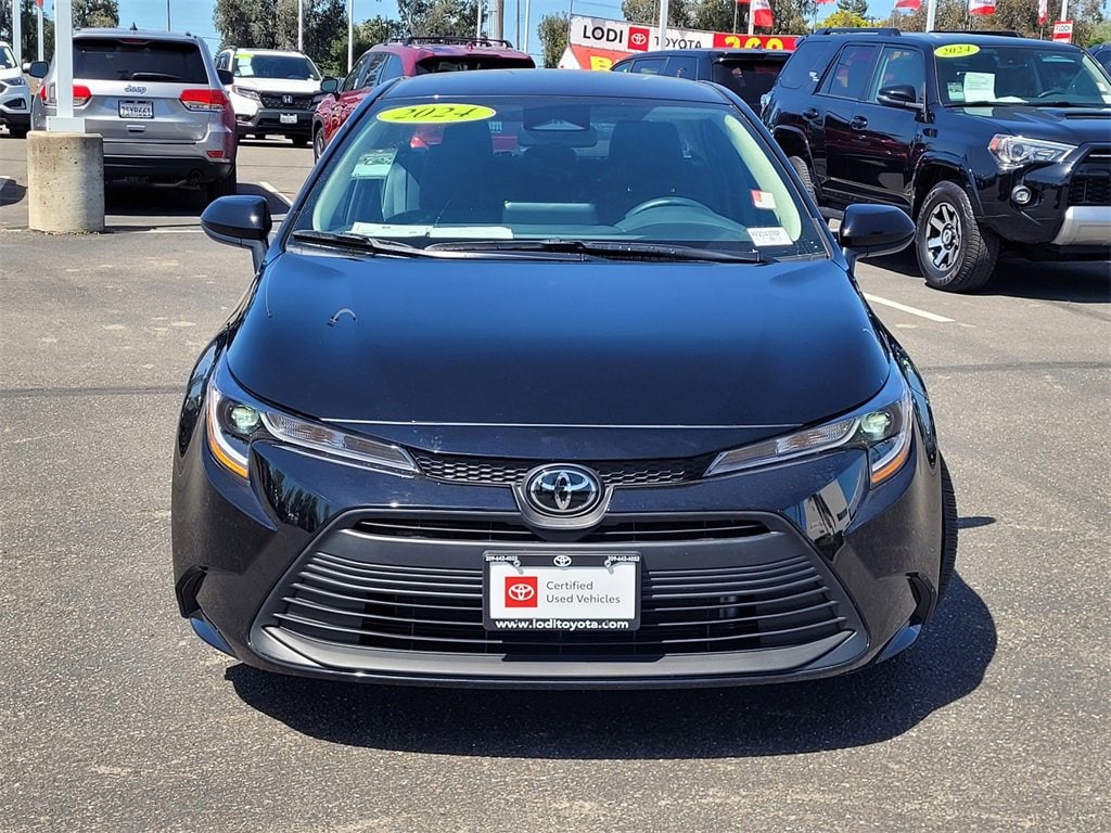 Certified 2024 Toyota Corolla LE with VIN 5YFB4MDEXRP214376 for sale in Lodi, CA