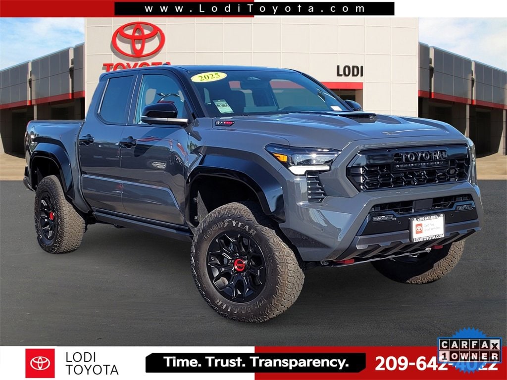 Certified 2025 Toyota Tacoma i-FORCE MAX TRD Pro Truck Double Cab