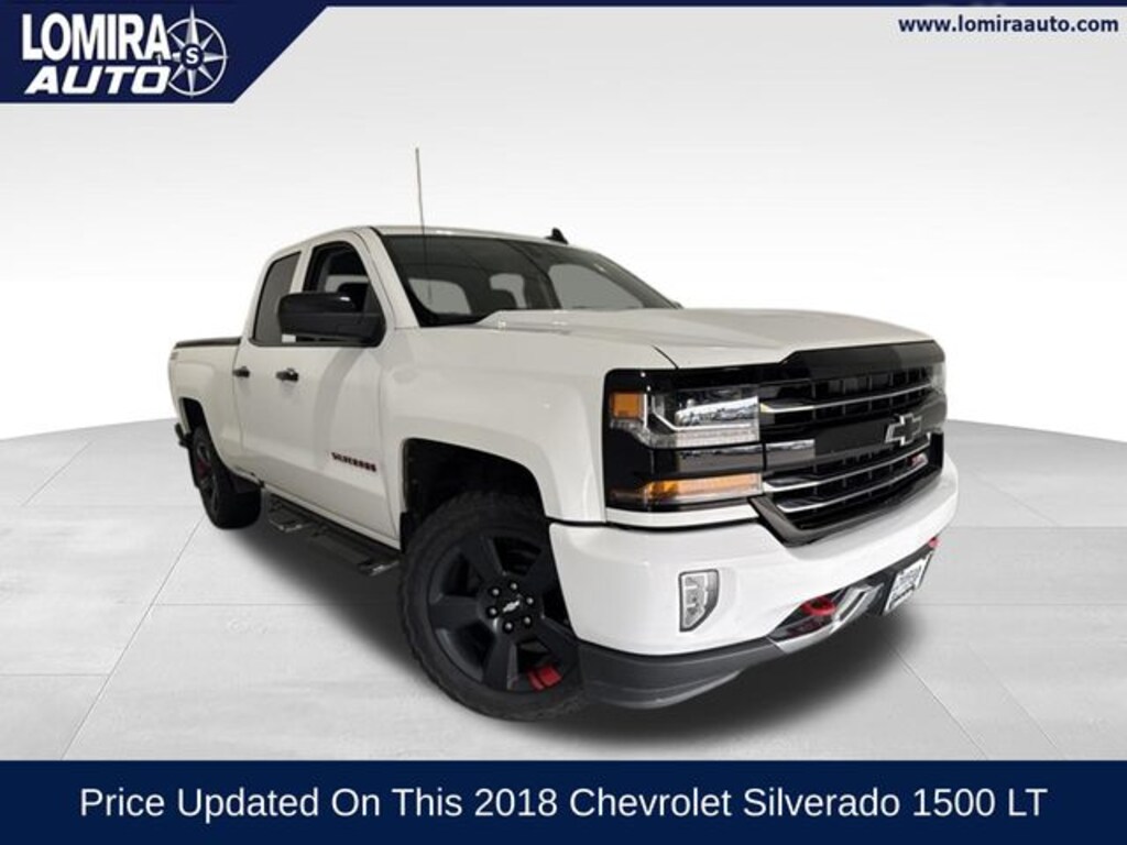 Used 2018 Chevrolet Silverado 1500 LT Truck Double Cab