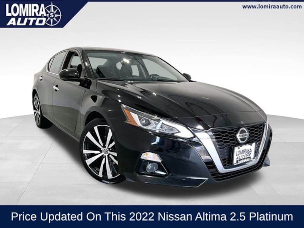 Used 2022 Nissan Altima 2.5 Platinum Sedan