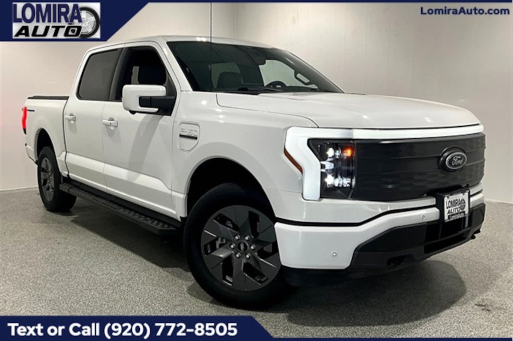 Used 2023 Ford F-150 Lightning Lariat Truck SuperCrew Cab