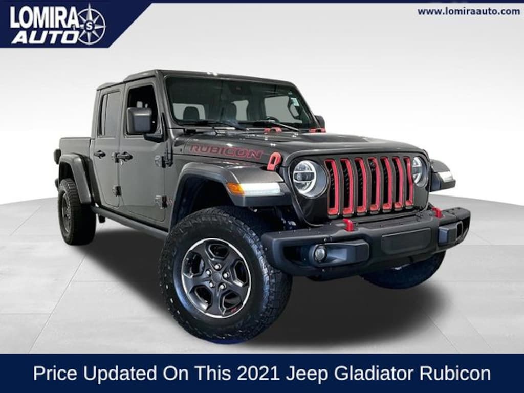 Used 2021 Jeep Gladiator Rubicon Truck Crew Cab