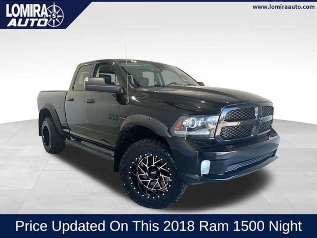 Used 2018 Ram 1500 Night Truck Quad Cab