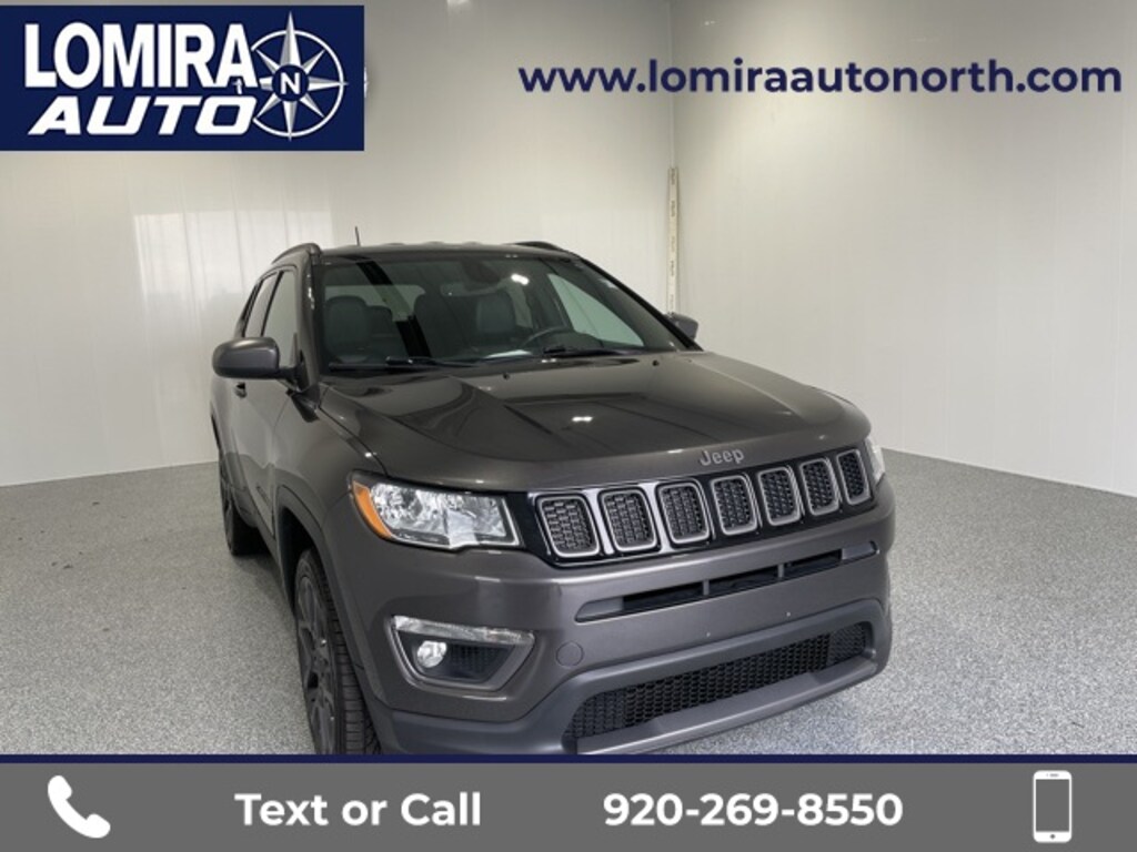 Used 2021 Jeep Compass For Sale at Lomira Auto LLC VIN 3C4NJDEB7MT563012