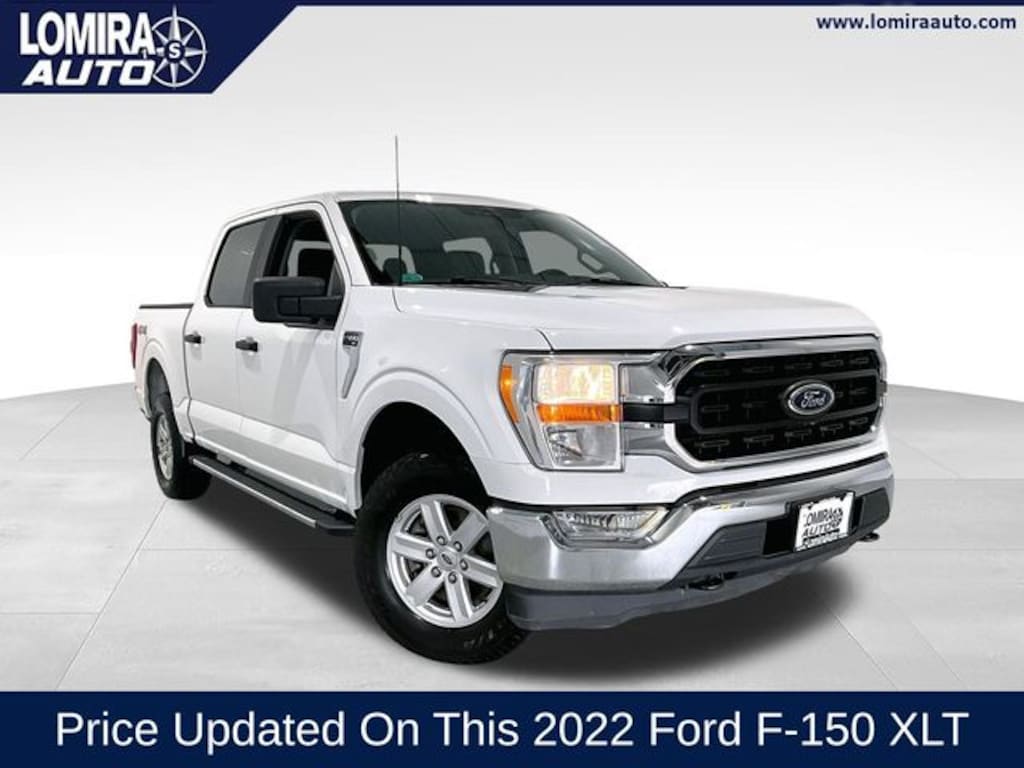 Used 2022 Ford F-150 XLT Truck SuperCrew Cab