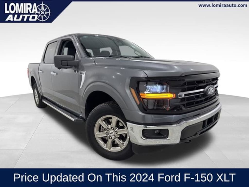 Used 2024 Ford F-150 XLT Truck SuperCrew Cab