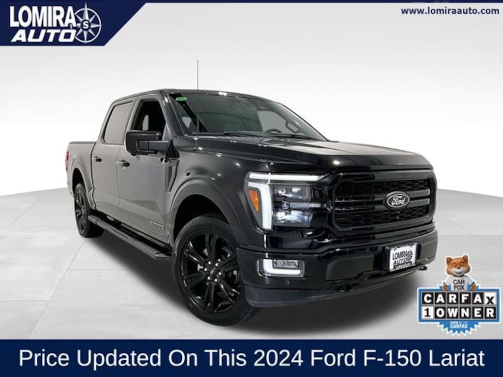 Used 2024 Ford F-150 Lariat Truck SuperCrew Cab