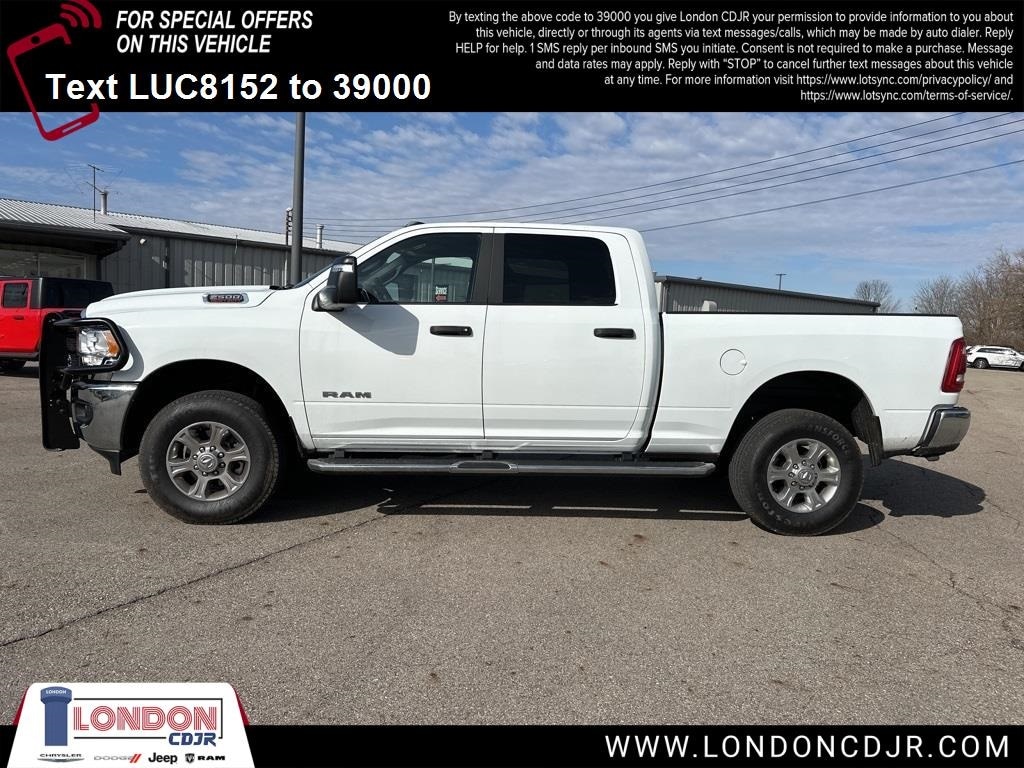 Used 2024 RAM Ram 2500 Pickup Big Horn with VIN 3C6UR5DJXRG138152 for sale in London, OH