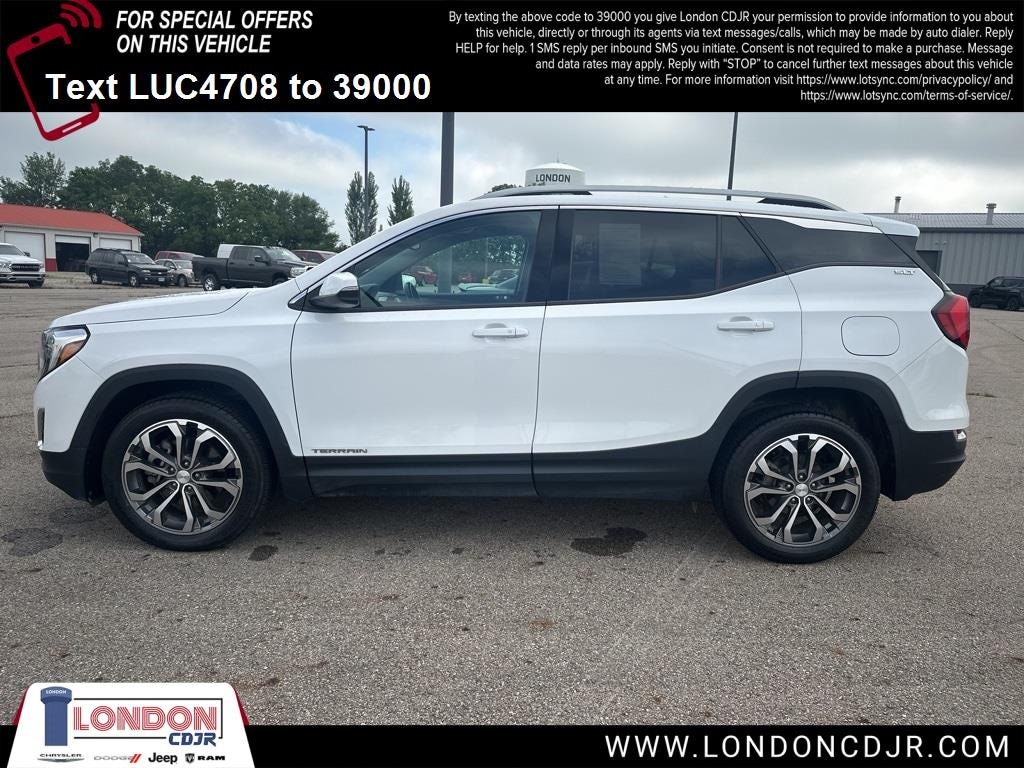 Used 2019 GMC Terrain SLT with VIN 3GKALVEX7KL274708 for sale in London, OH