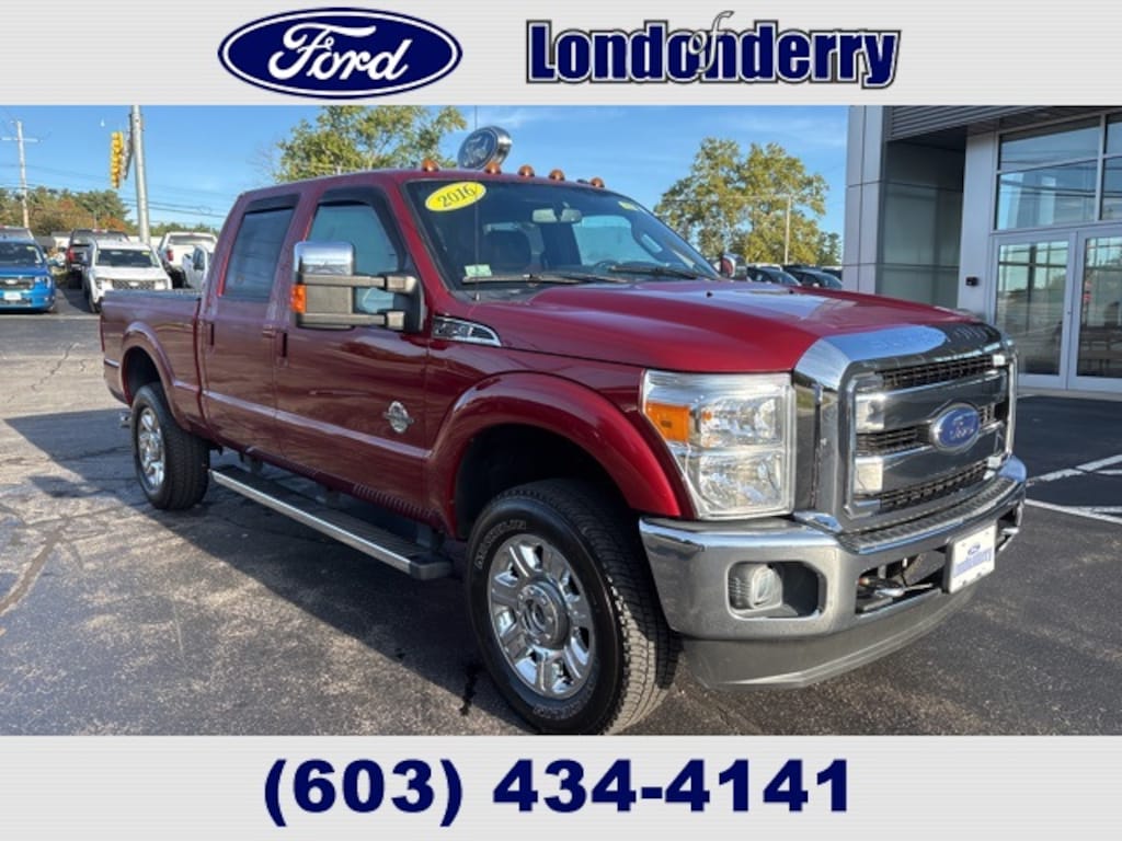 Used 2016 Ford F-350 Lariat Truck Crew Cab