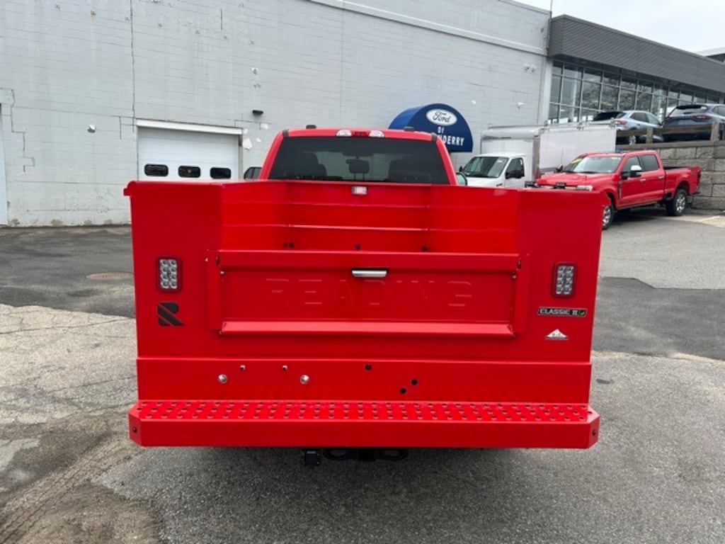New 2025 Ford F-350 8FT Reading Classic II Service Body Truck Super Cab