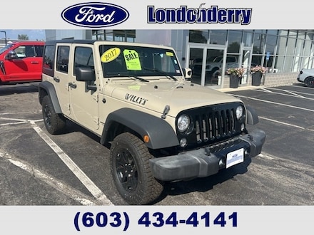 2017 Jeep Wrangler JK Unlimited Unlimited Willys SUV