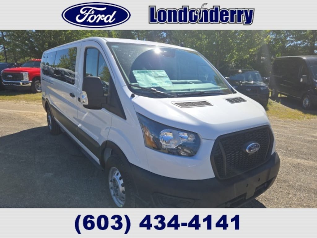 New 2025 Ford Transit-350 Passenger XL Wagon Low Roof Van