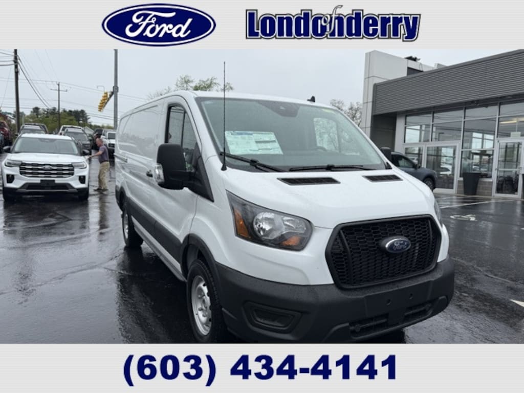 New 2025 Ford Transit-250 Cargo Low Roof 130" Wheelbase Van Low Roof Van