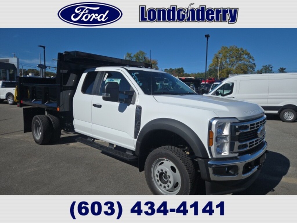 New 2026 Ford F-550 Chassis 4/5 Yard Iroquois Dump Truck Super Cab