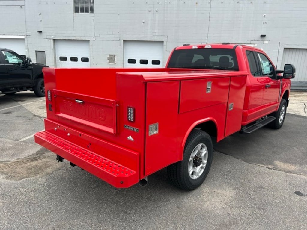 New 2025 Ford F-350 8FT Reading Classic II Service Body Truck Super Cab