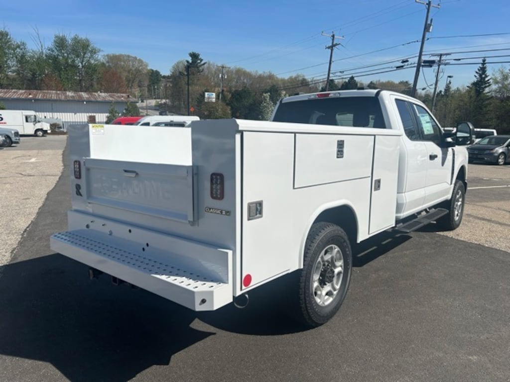 New 2025 Ford F-350 8FT Reading Classic II Service Body Truck Super Cab